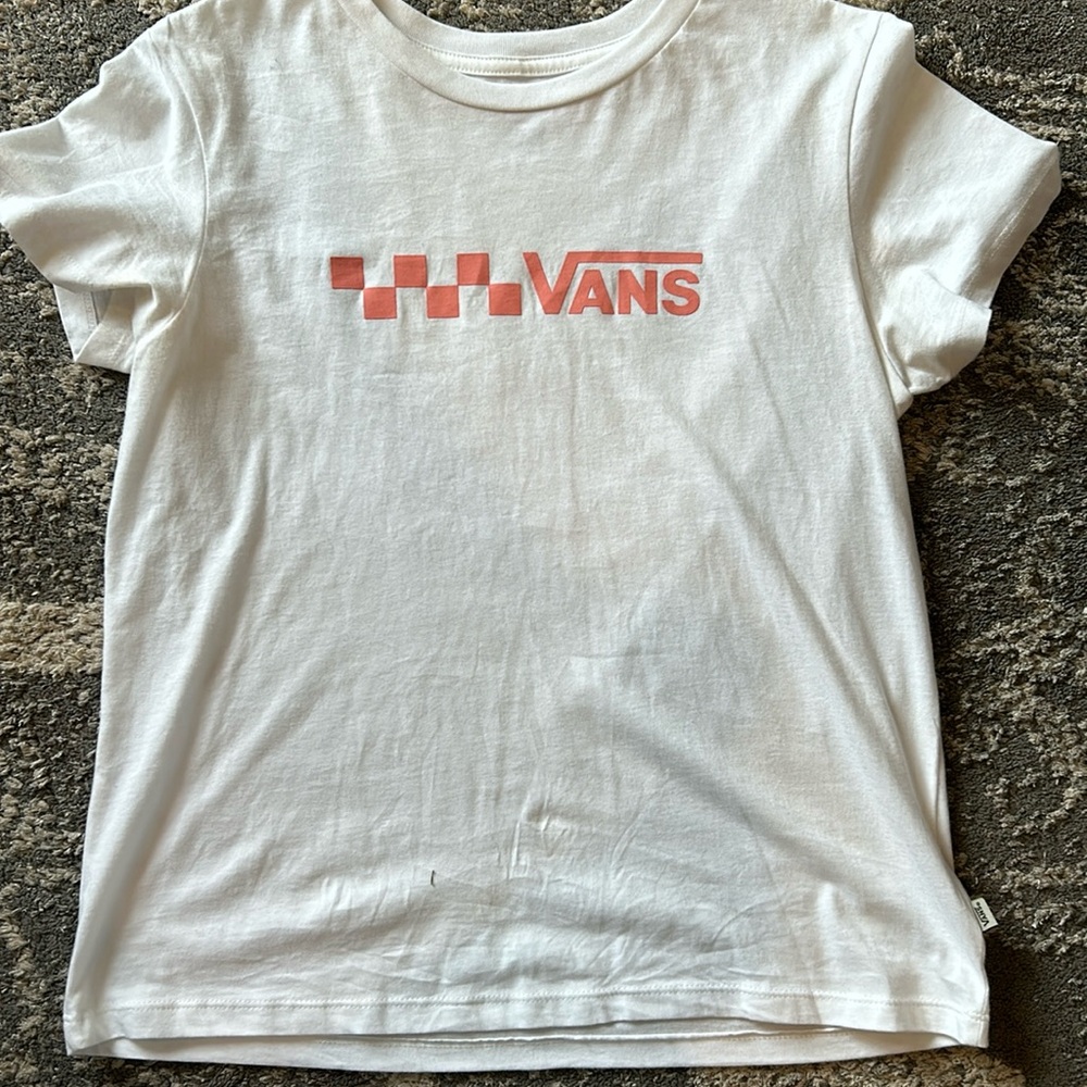 White Vans tshirt